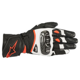 Alpinestars Stella SP-1 V2 Gloves - Black/White/Fluo Red - XL 3518119-1231-XL - Glove Group